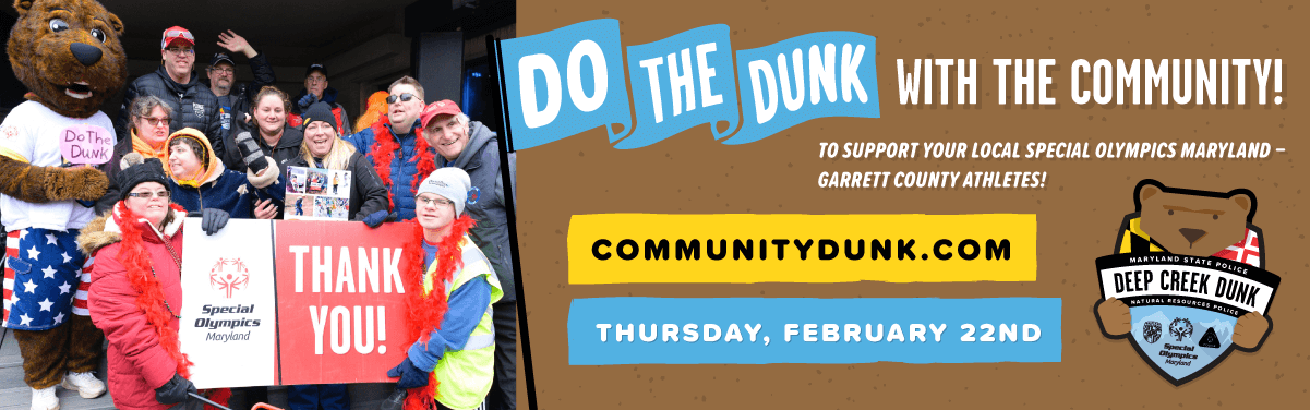 1st Annual Community Dunk at Deep Creek Lake, MD