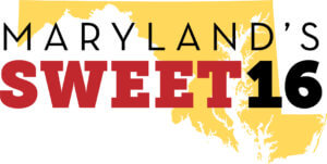 2019 MD Sweet 16 LOGO white