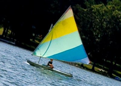 Kellie Zbignewich Sailboat on Deep Creek Lake, MD
