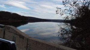 Dee Dave on the Glendale Bridge at Deep Creek Lake, MD