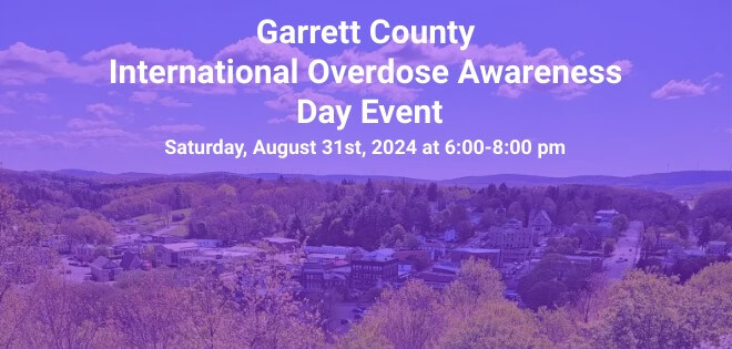 2024 Garrett County International Overdose Awareness Day at Deep Creek Lake, MD