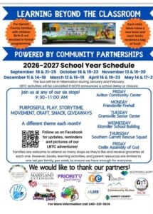 2026-2027 School Year Learning Beyond the Classroom (Deep Creek Lake, MD)