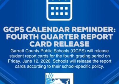 GCPS Calendar Reminder: Fourth Quarter Report Card Release
