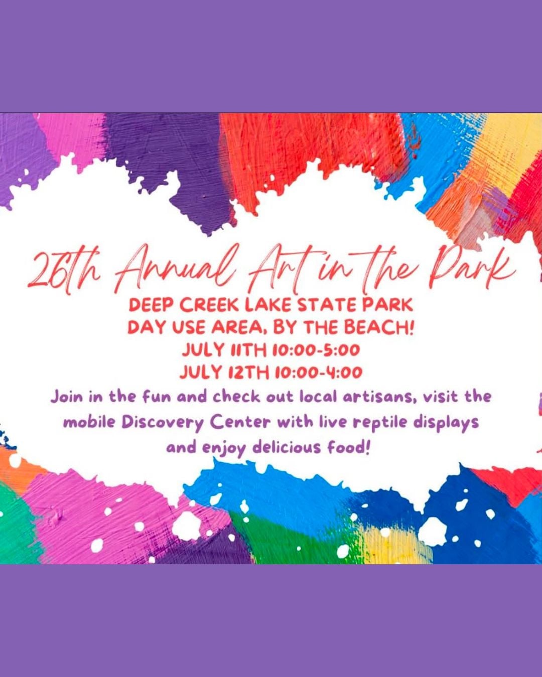 26th Annual Art in the Park