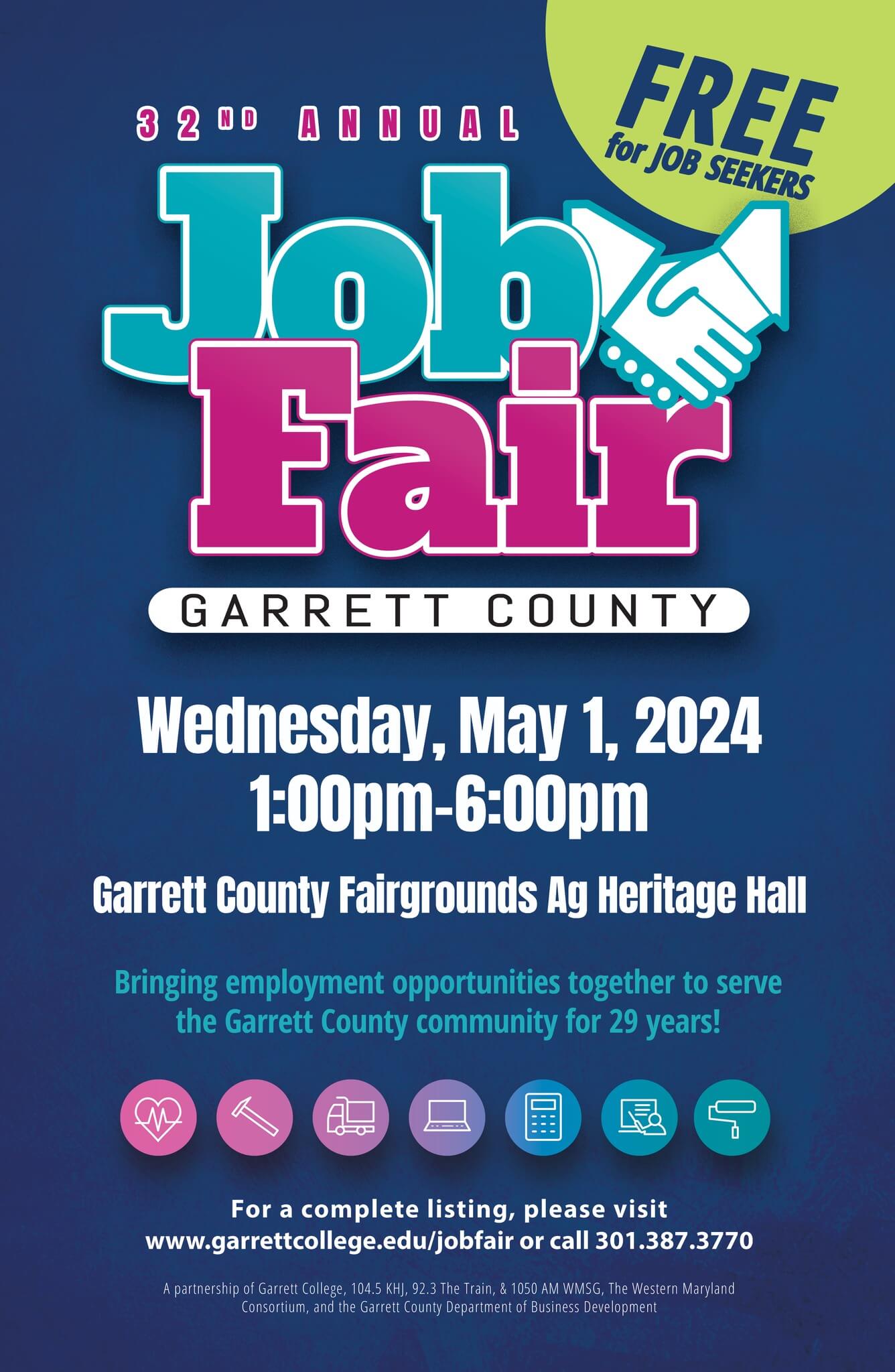 32nd Annual Garrett County Job Fair at Deep Creek Lake, MD