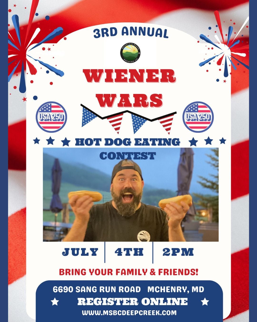 3rd Annual Wiener Wars Hot Dog Eating Contest