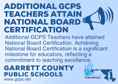 Additional GCPS Teachers Attain National Board Certification