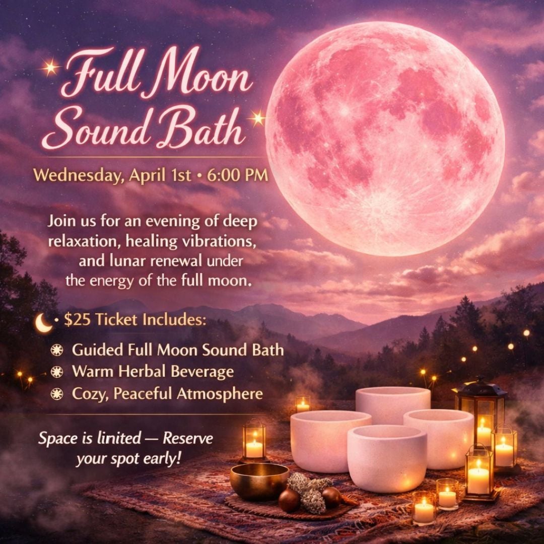 April Full Moon Sound Bath (Deep Creek Lake, MD)