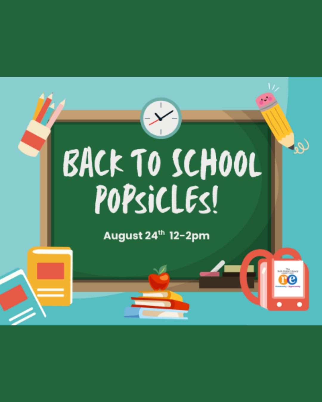 Back to School Popsicles!
