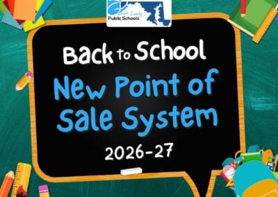 Back-to-School Update: New Cafeteria Point of Sale System