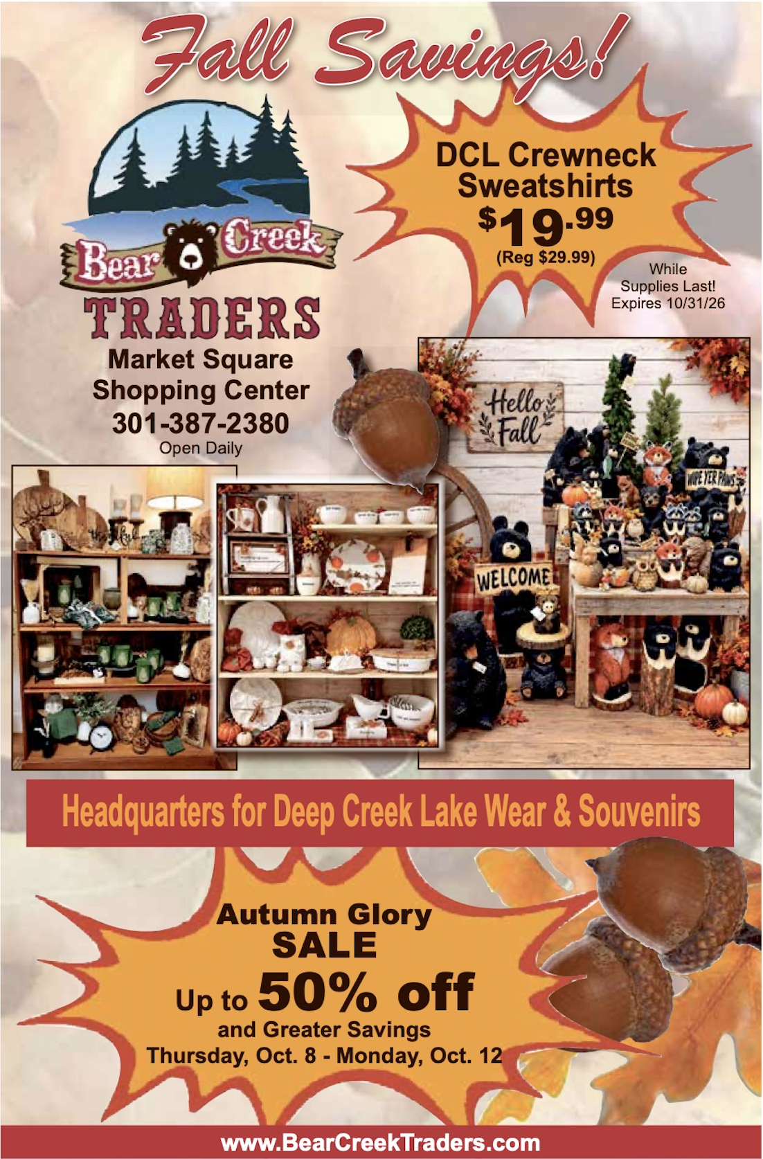 Bear Creek Traders (October 2026)