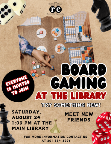 Board Gaming at the Library! (Deep Creek Lake, MD)