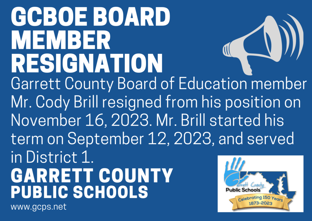 Board Member Resignation at Deep Creek Lake, MD