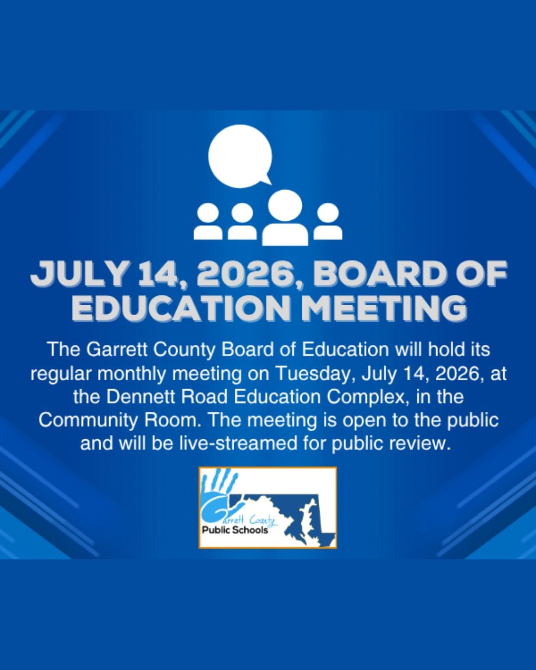 Board of Education Meeting July 14, 2026