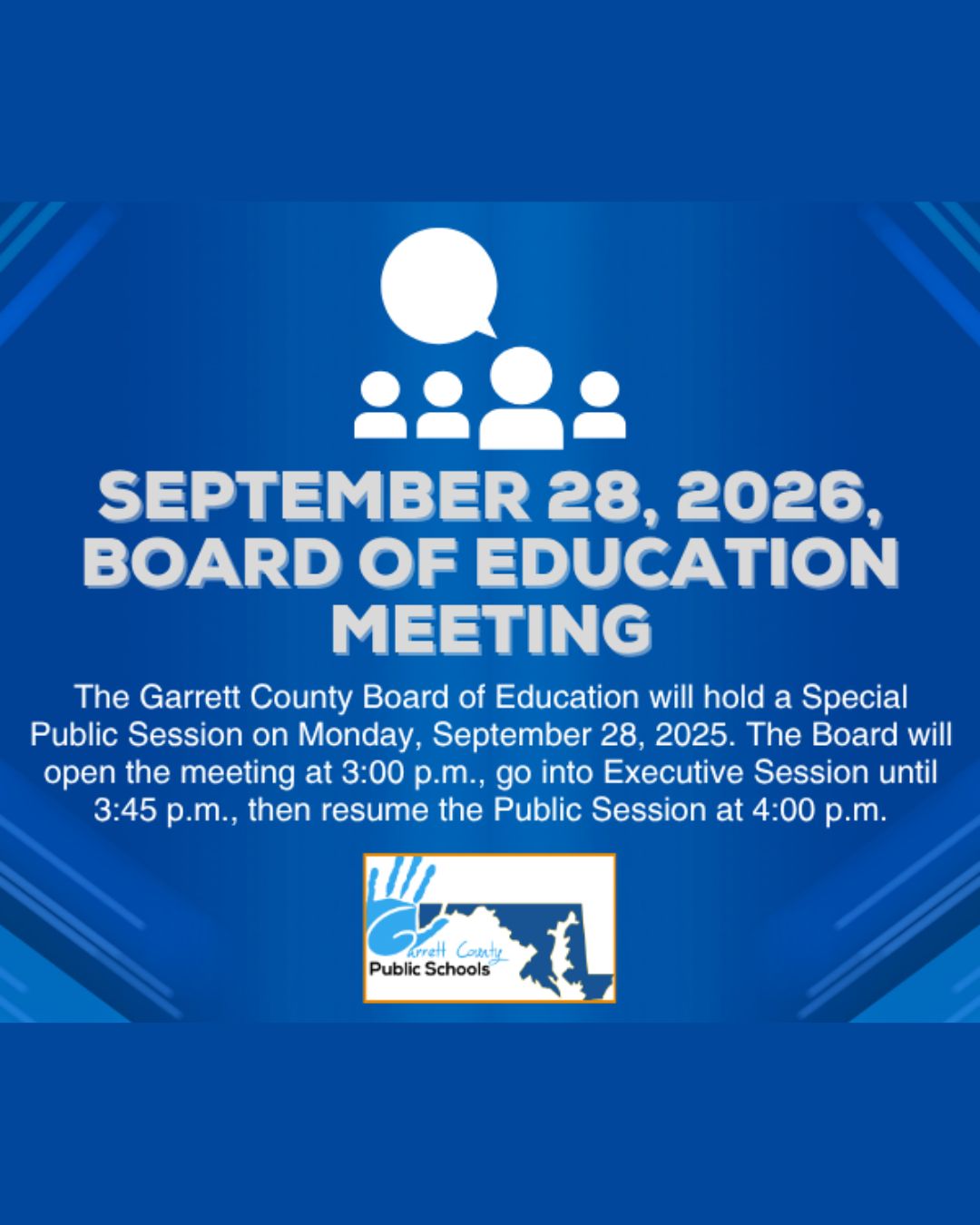 Board of Education Meeting September 28, 2026