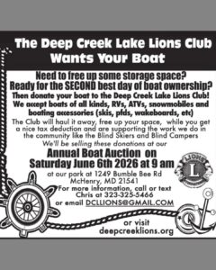Boat Auction at Deep Creek Lake, MD