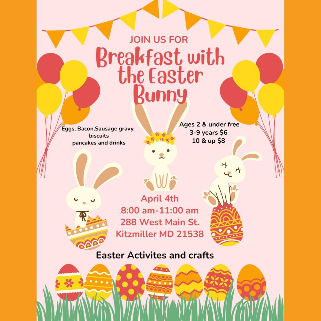 Breakfast with the Easter Bunny (Deep Creek Lake, MD)