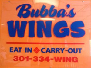 Bubba's Wings Logo