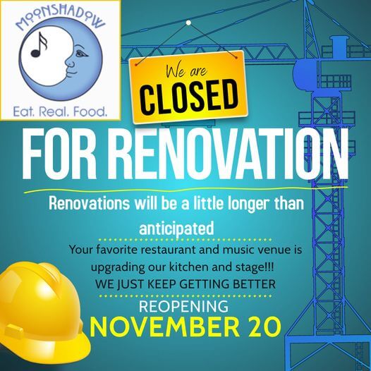CLOSED FOR RENOVATION EXTENSION - MoonShadow