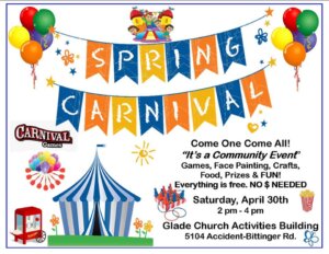 Carnival at Glade Activities Building