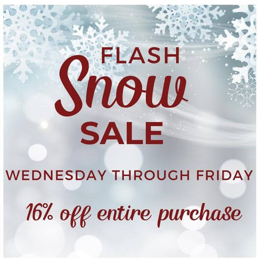 Cashmere Clothing Co.: Flash Snow Sale