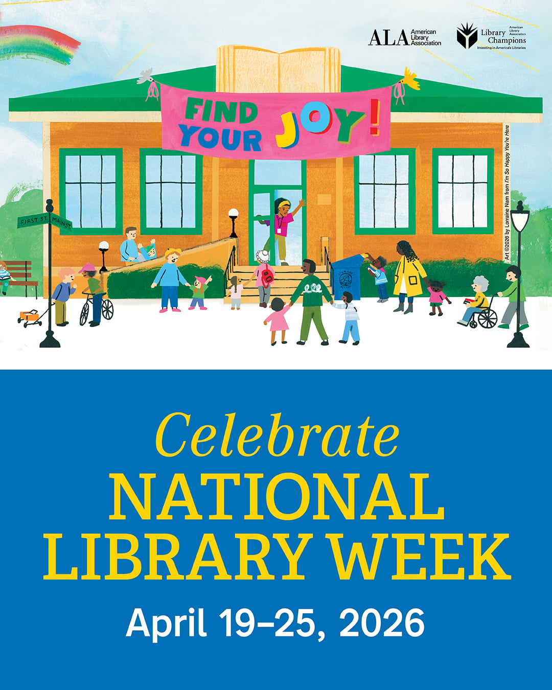 Celebrate National Library Week at the Ruth Enlow Library April 19-25 Celebrate National Library Week at the Ruth Enlow Library April 19-25