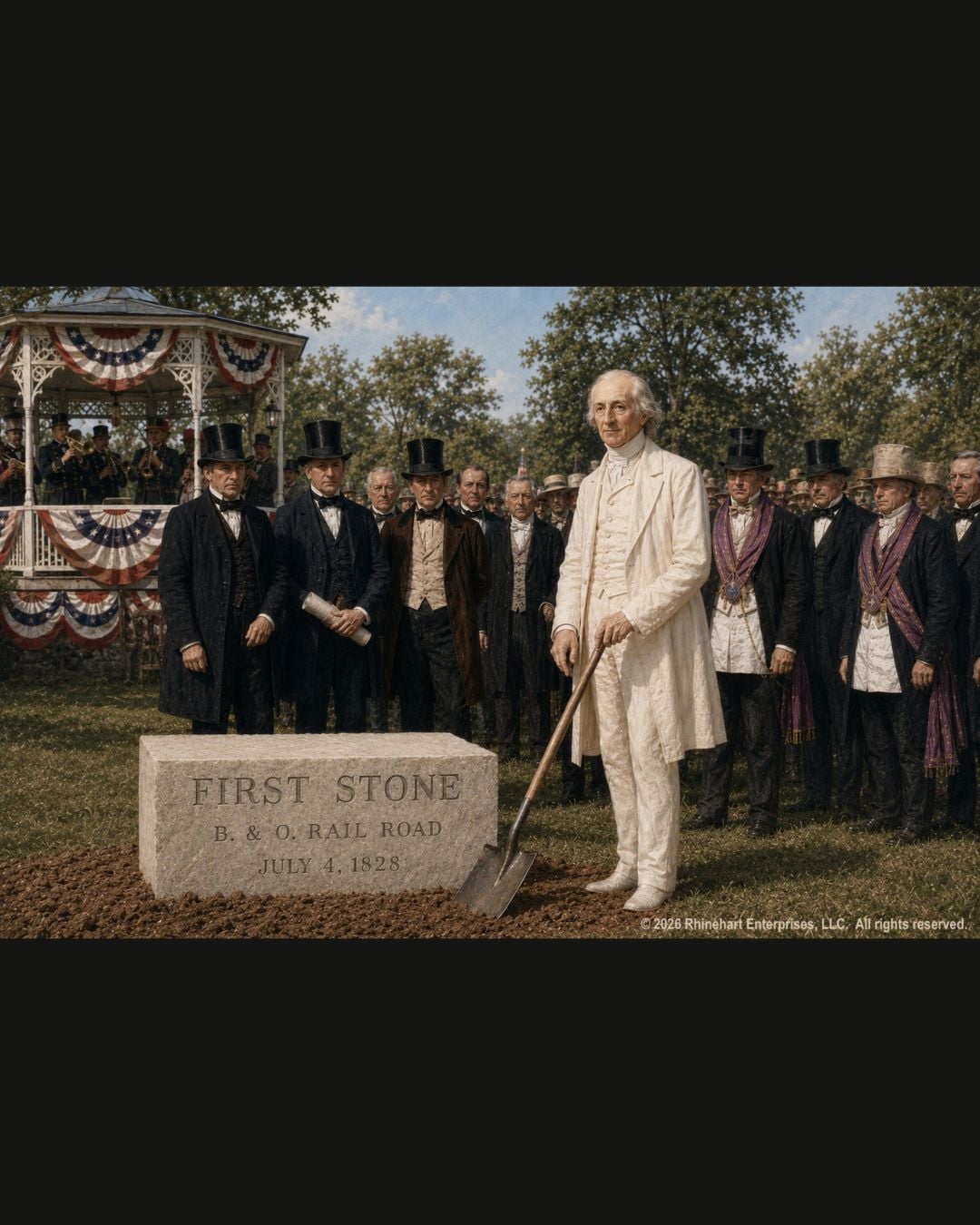 Charles Carroll of Carrollton The Last Signer & the First Stone