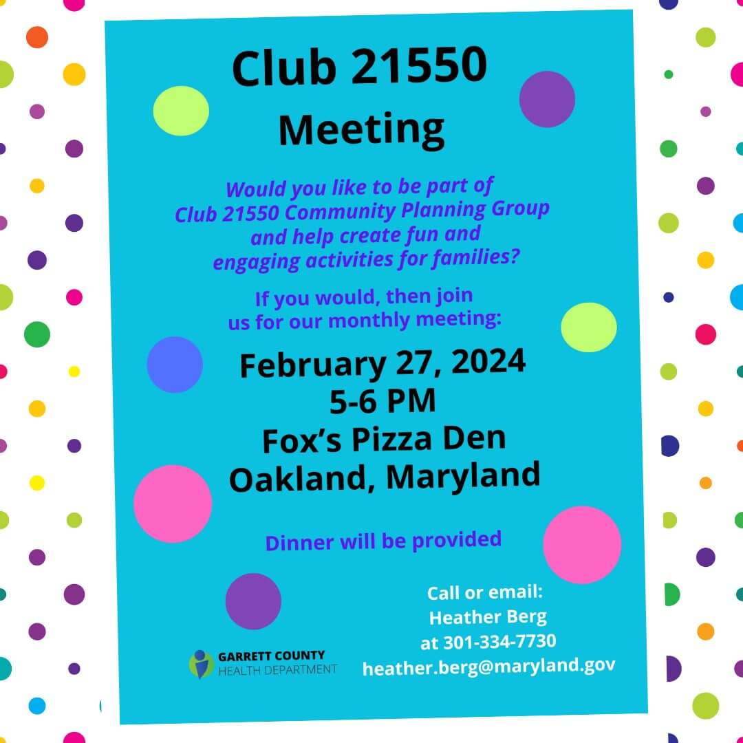 Club 21550 Meeting at Deep Creek Lake, MD