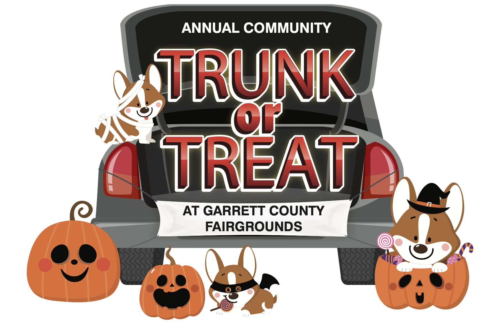 Community Trunk or Treat at the Garrett County Fairgrounds