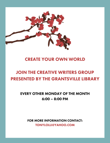 Creative Writer's Group at Deep Creek Lake, MD