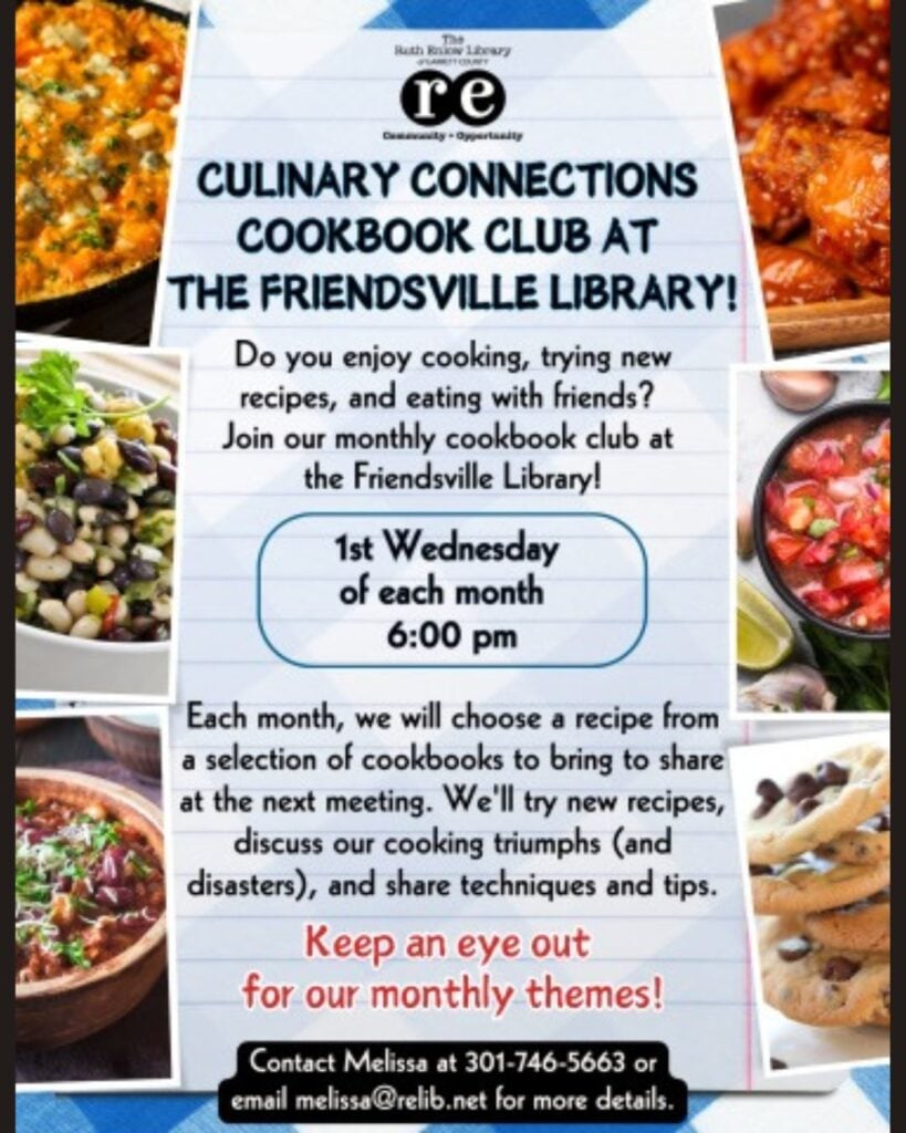 Culinary Connections Cookbook Club