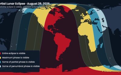 Deep Partial Lunar Eclipse Overnight Tonight!
