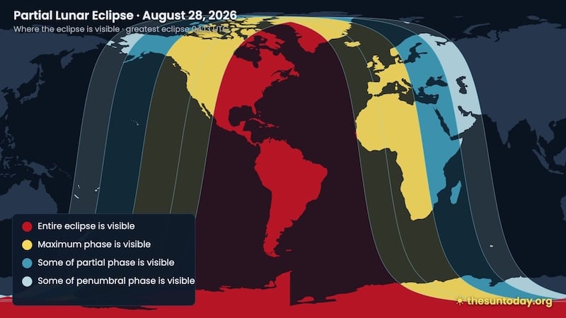Deep Partial Lunar Eclipse Overnight Tonight!