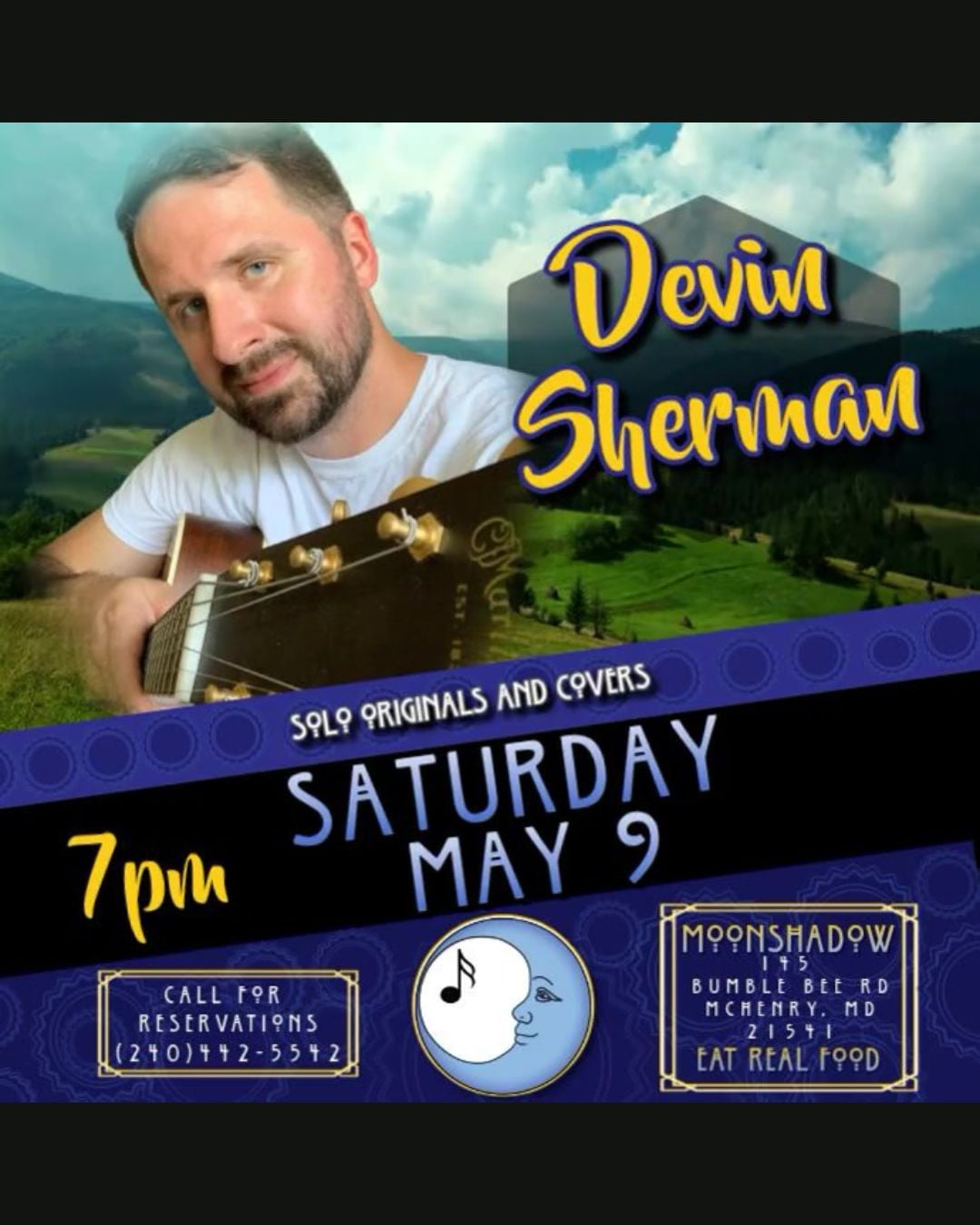 Devin Sherman @ MoonShadow (Deep Creek Lake, MD)