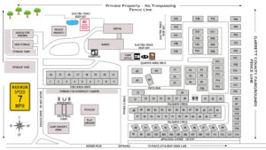 Double G RV Park Map