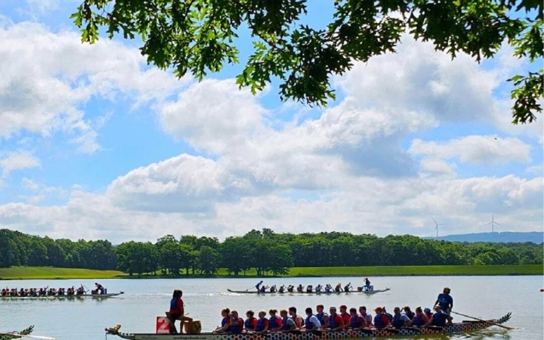 Dragon Boats Return to Broadford Lake