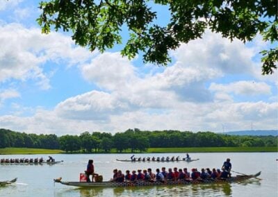 Dragon Boats Return to Broadford Lake