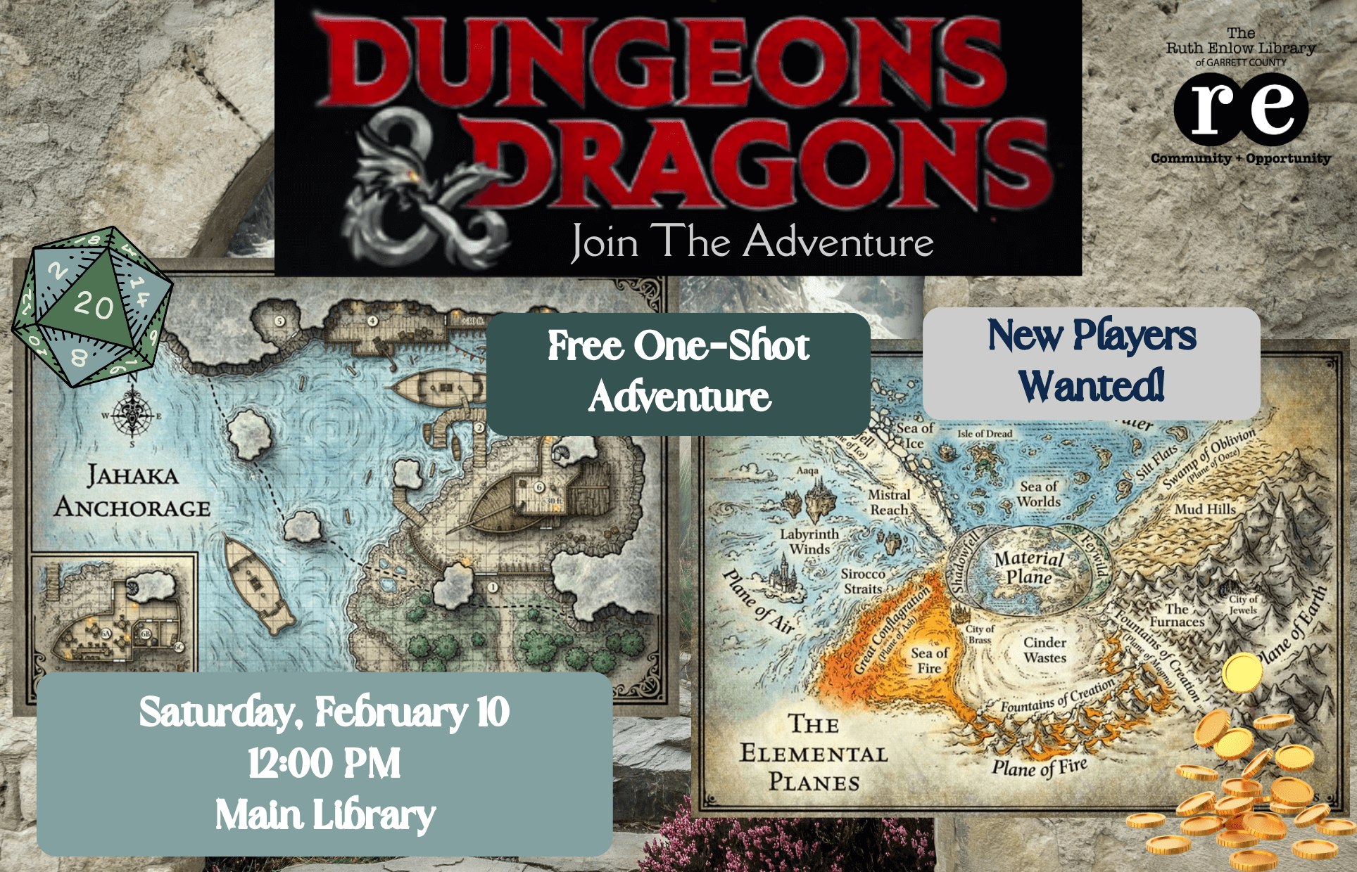 Dungeons & Dragons at Deep Creek Lake, MD