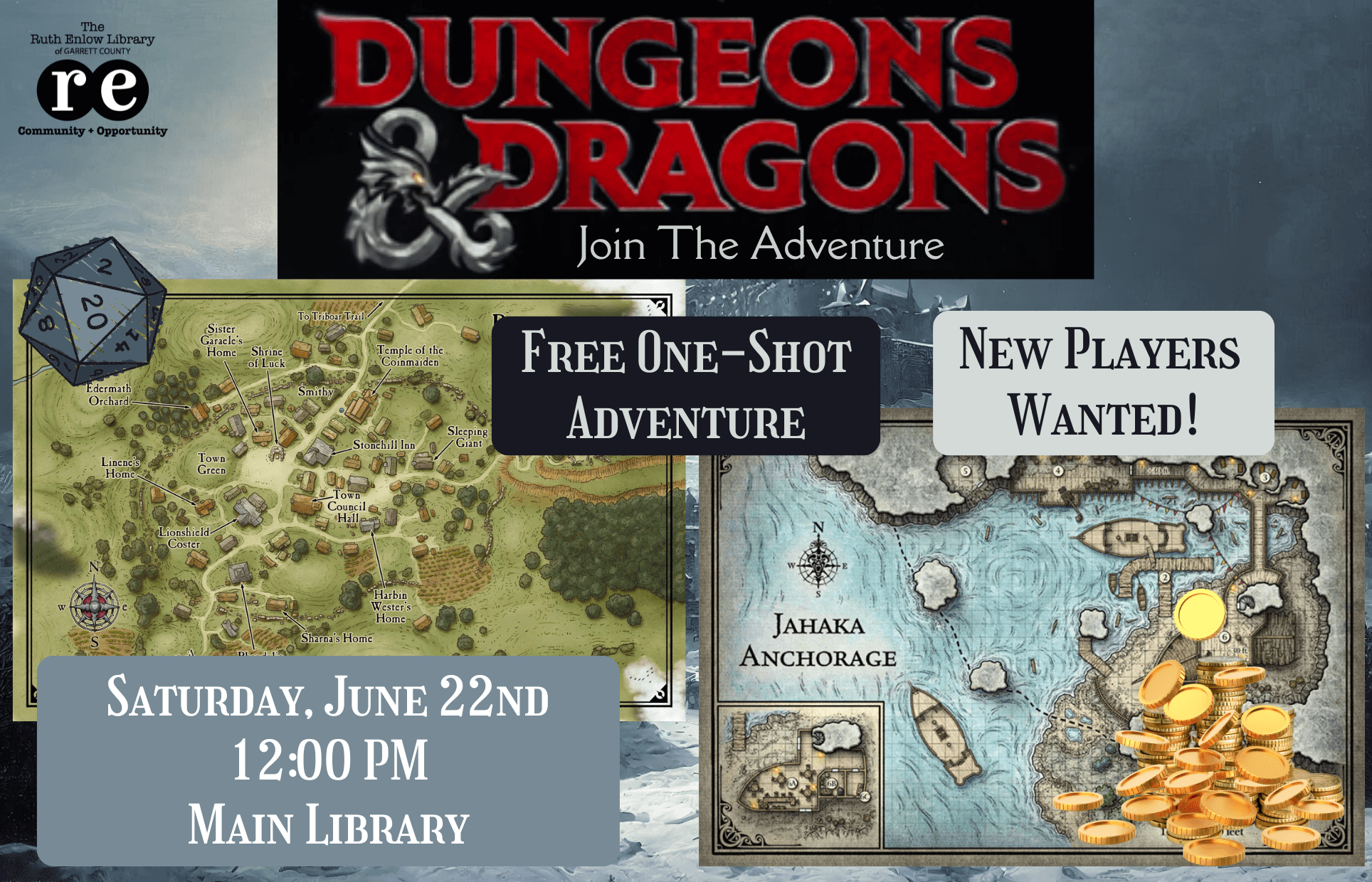 Dungeons & Dragons at Deep Creek Lake, MD