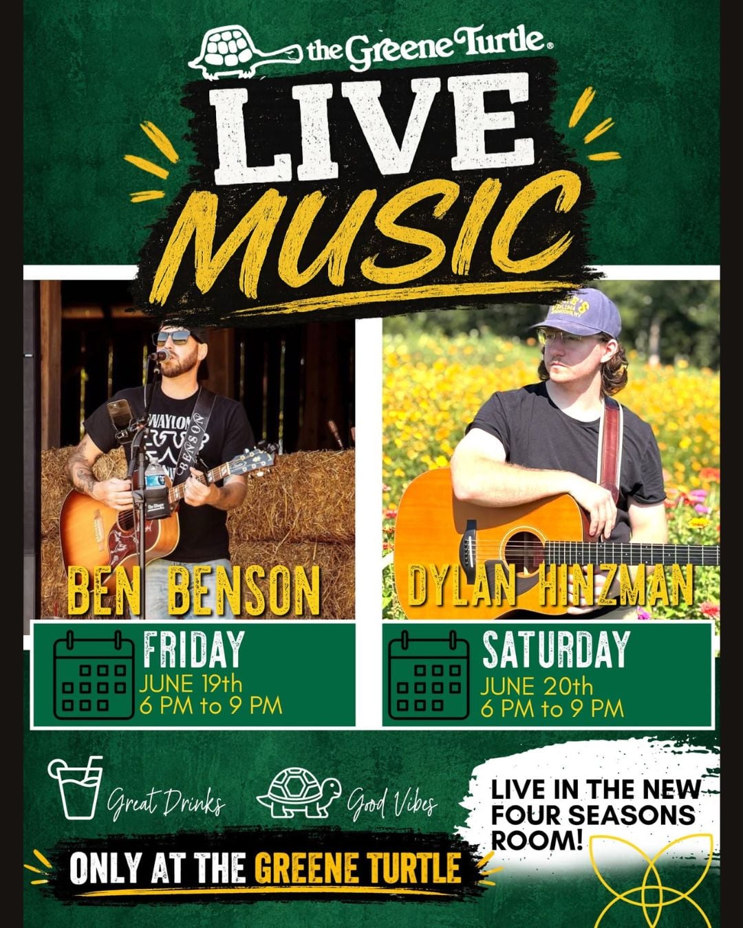 Dylan Hinzman at The Greene Turtle (Deep Creek)