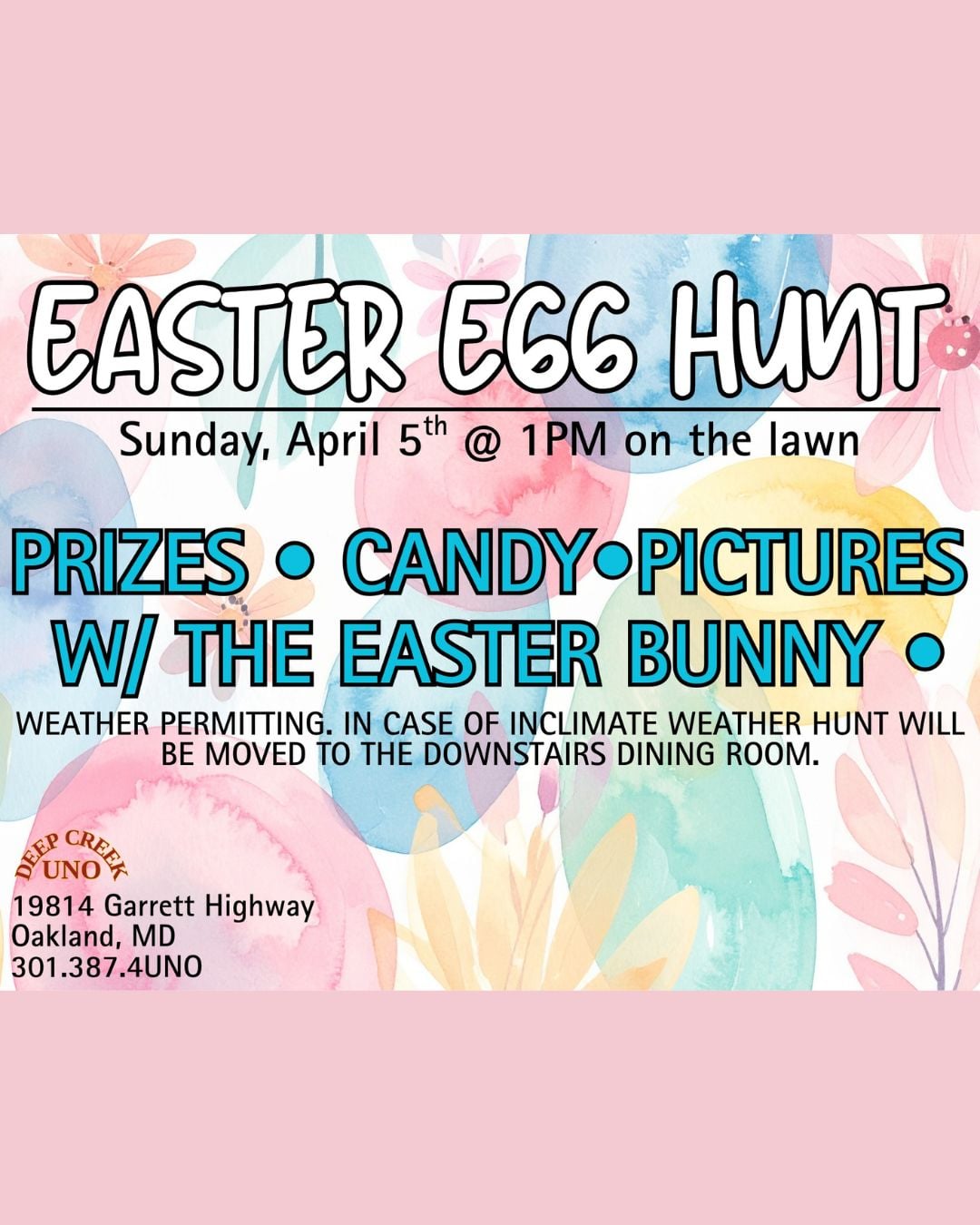 Easter Egg Hunt at Deep Creek UNO (Deep Creek Lake, MD)