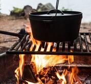 Easy Campfire Cooking at Deep Creek Lake, MD