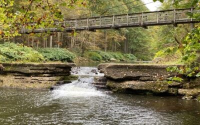 Explore Historic Pedestrian Suspension Bridges