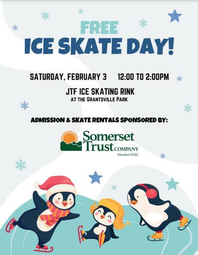 FREE Ice Skate Day at Deep Creek Lake, MD