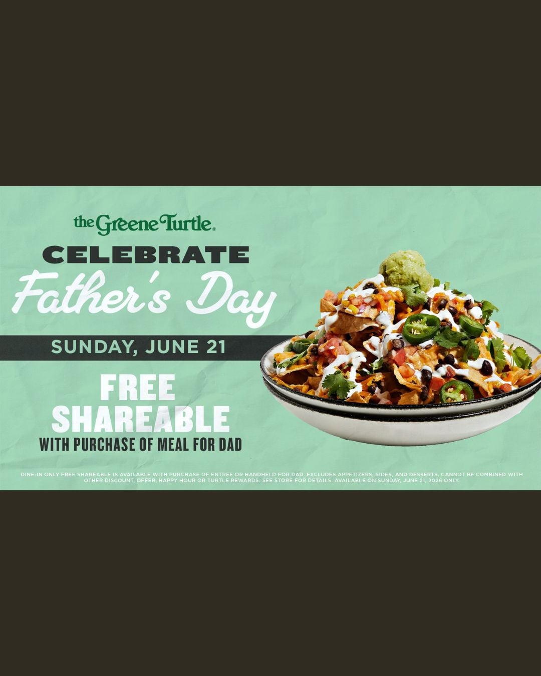 Father's Day Celebration at The Greene Turtle (Deep Creek Lake)