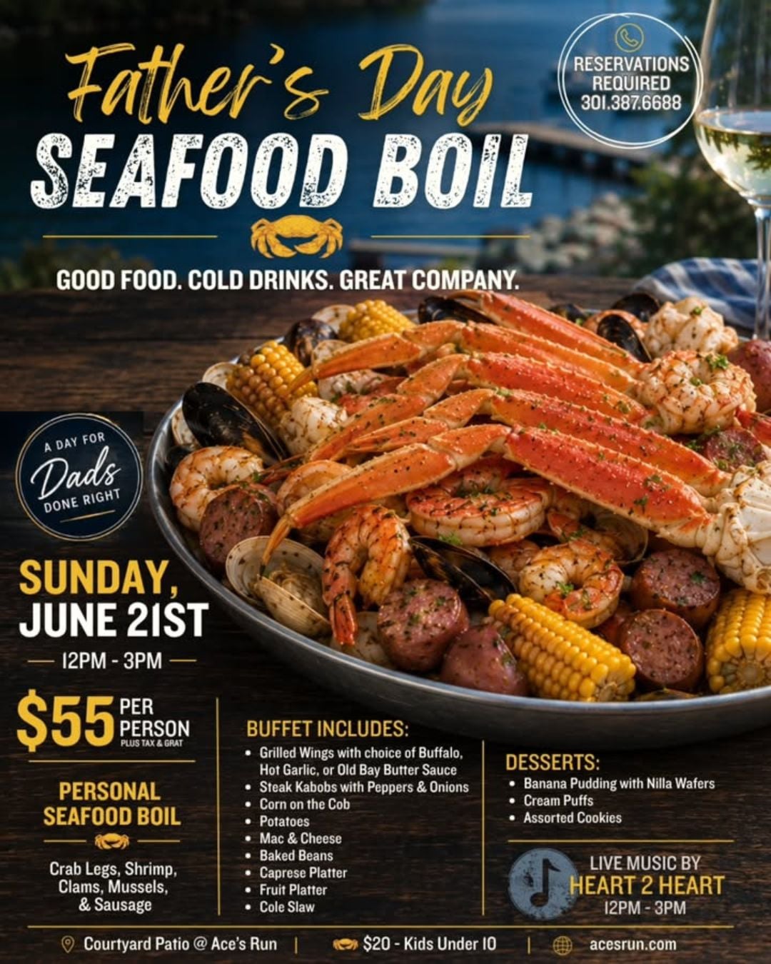 Father's Day Seafood Boil