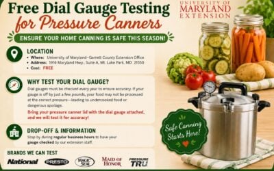 Free Dial Gauge Testing for Pressure Canners