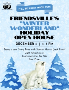 Friendsville Library's Holiday Open House at Deep Creek Lake, MD