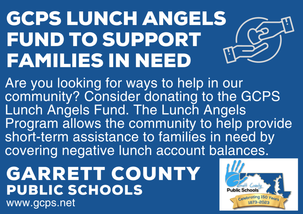 GCPS Lunch Angels Fund to Support Families in Need at Deep Creek Lake, MD
