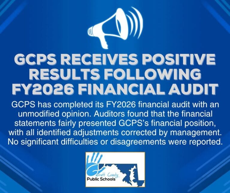 GCPS Receives Positive Results Following FY2026 Financial Audit